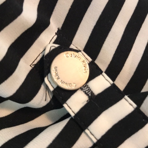 Calvin Klein Striped Blouse - Picture 4 of 7
